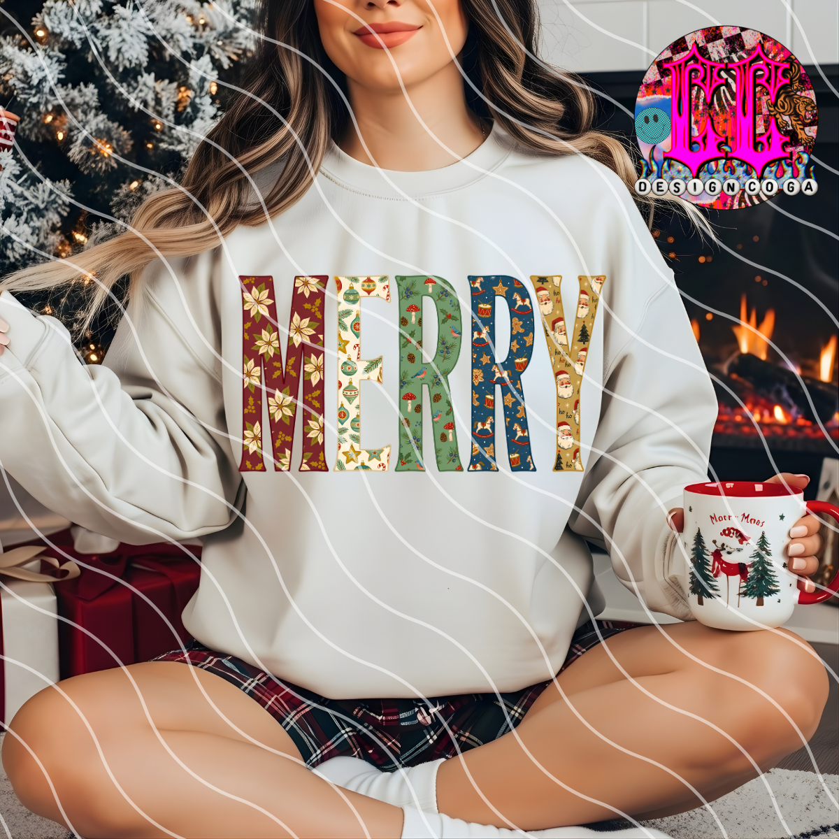 MERRY X PNG DIGITAL DOWNLOAD