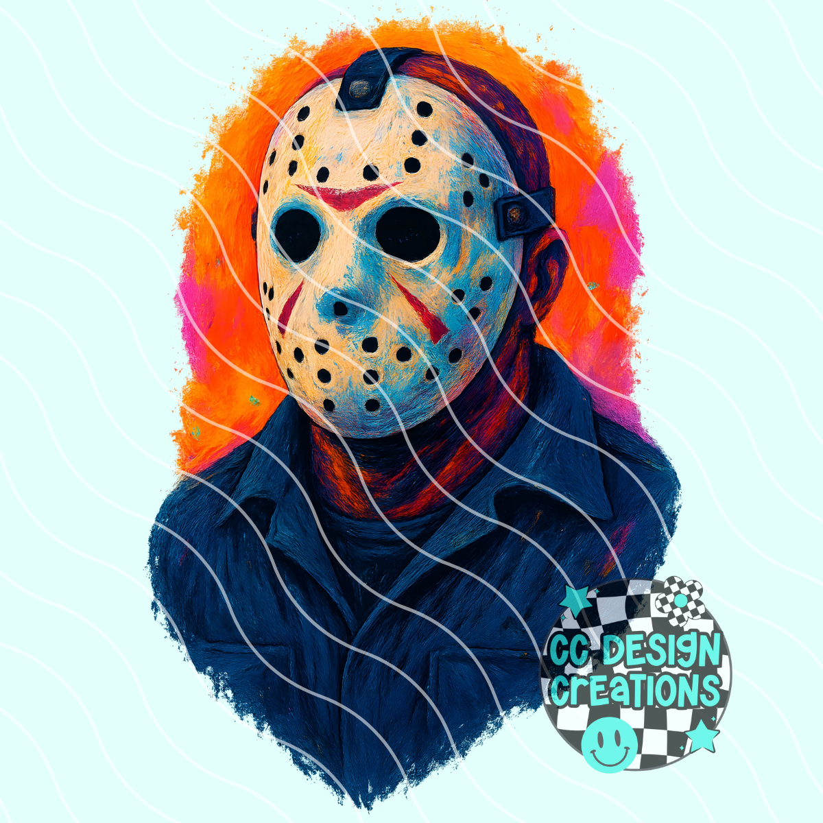 Horrorcolors Jason PNG Digital Download