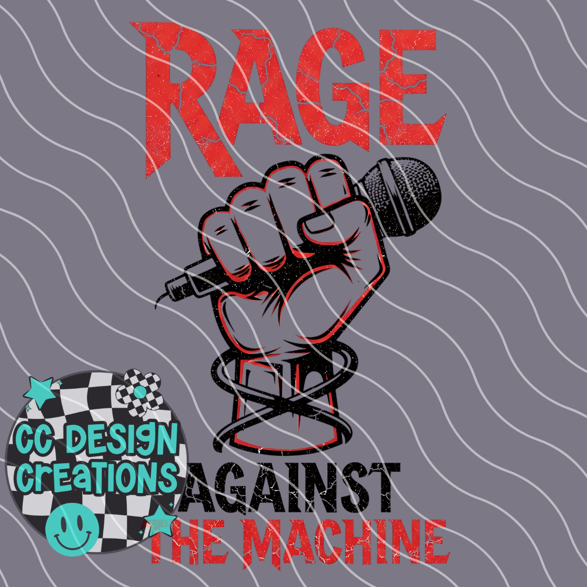 Rage Against The Machine PNG Digital Download
