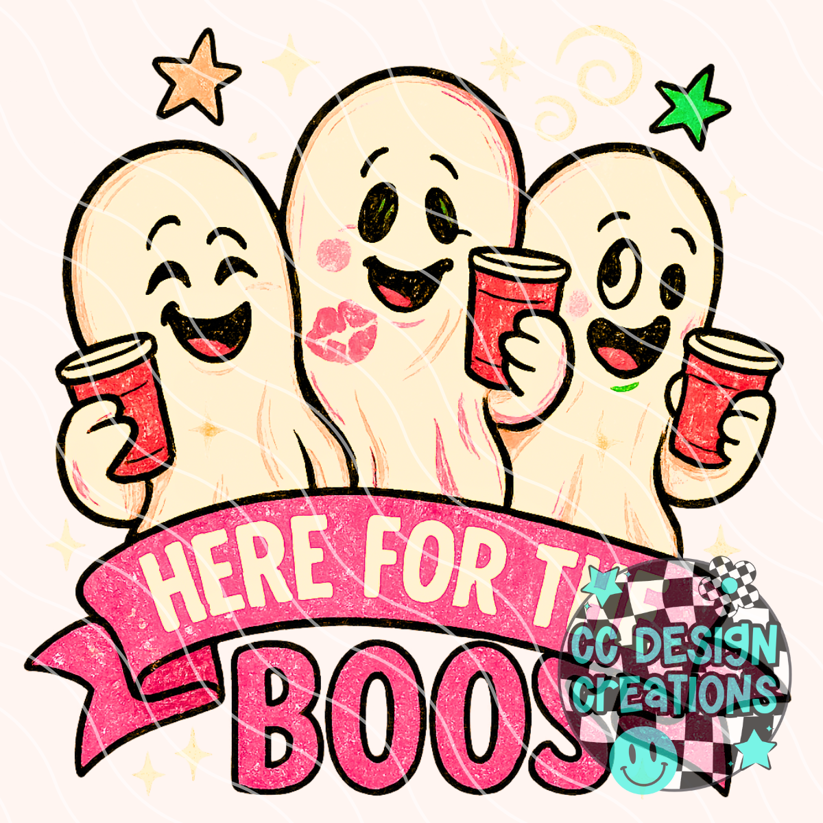 Here For The Boos PNG Digital Download