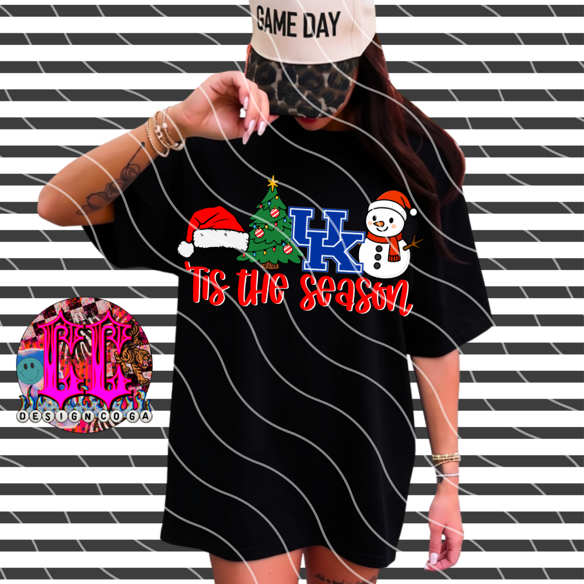 TIS THE SEASON WILDCATS PNG DIGITAL DOWNLOAD
