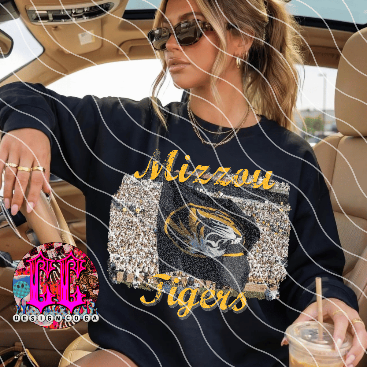 MIZZ FOOTBALL VINTAGE PNG DIGITAL DOWNLOAD