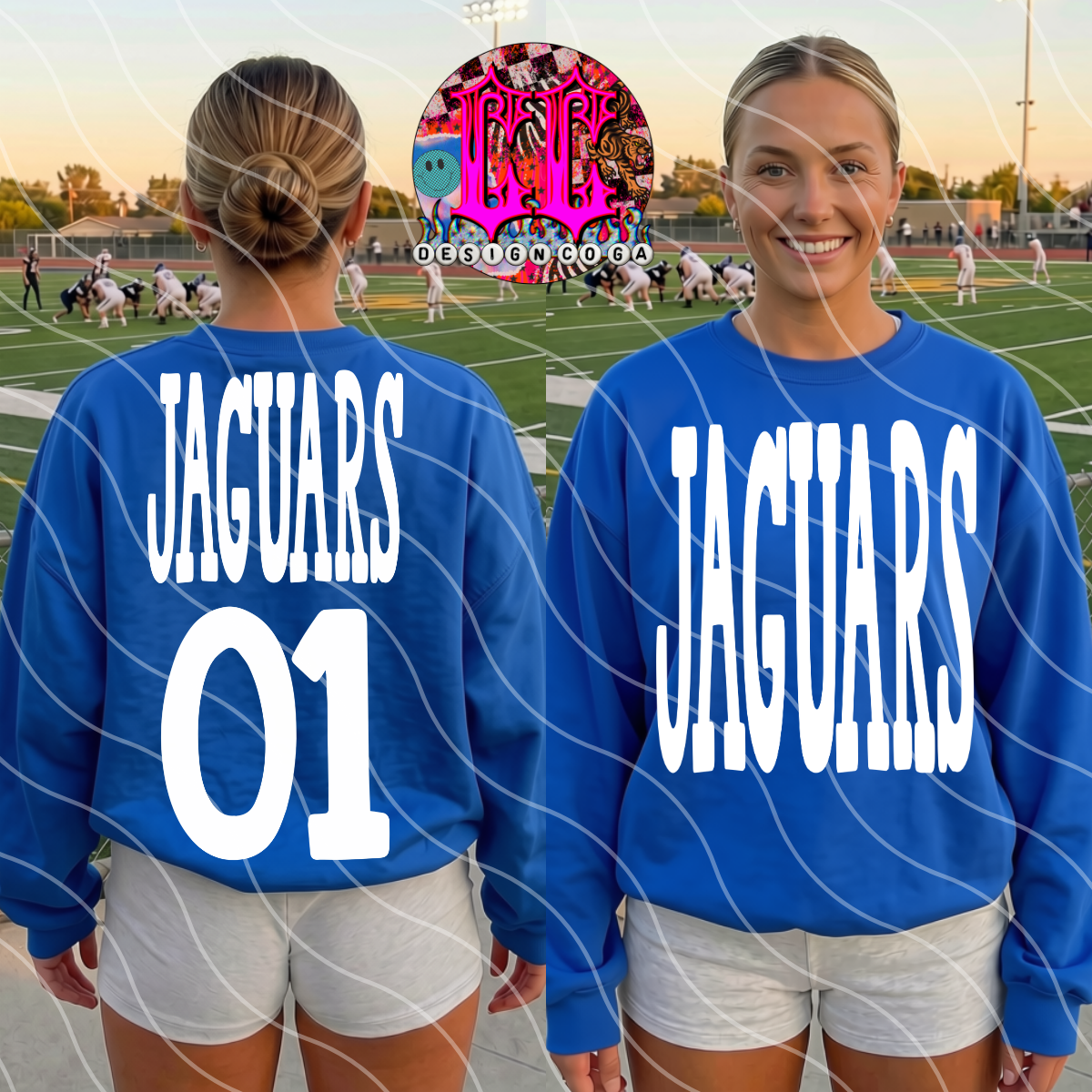 JAGUARS NUMBER ONE PNG DIGITAL DOWNLOAD