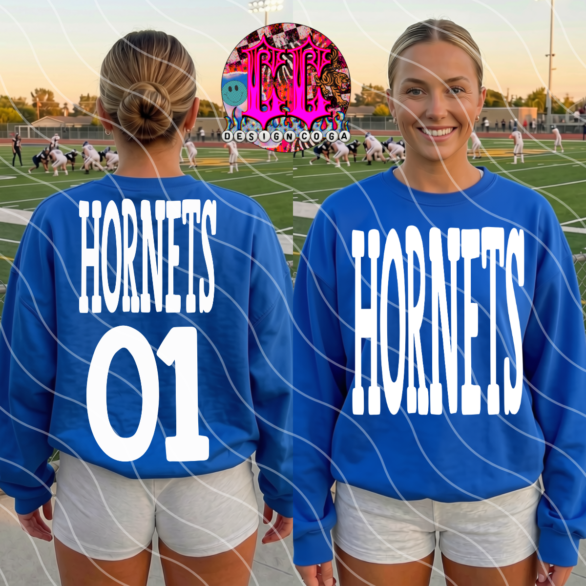 HORNETS NUMBER ONE PNG DIGITAL DOWNLOAD