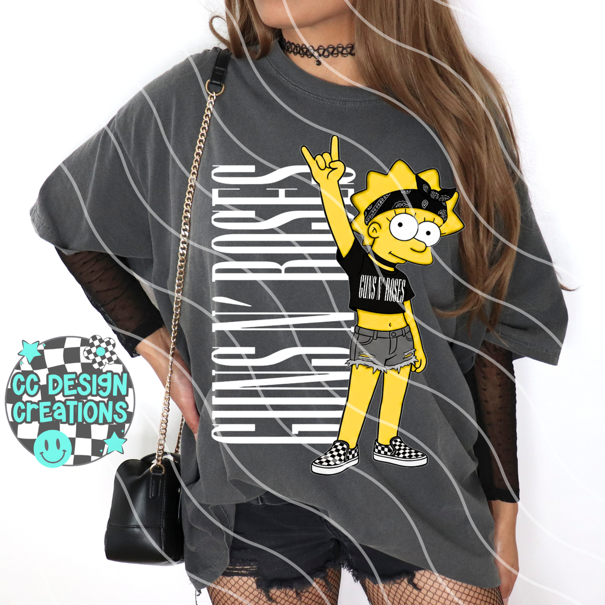 GNR ROCKER LISA PNG Digital Download