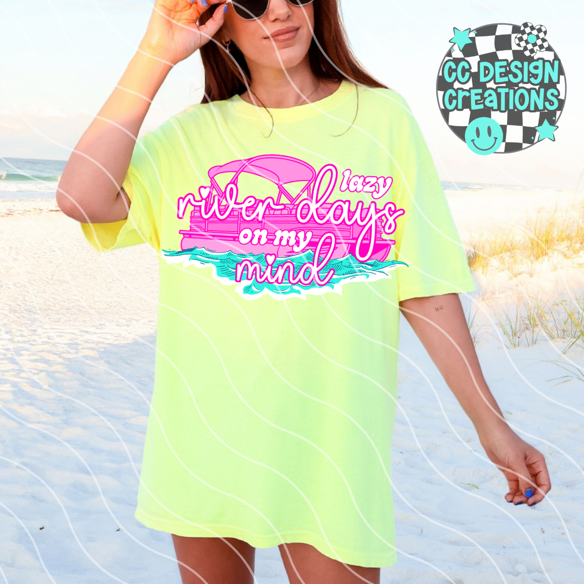 River Days On My Mind PNG Digital Download