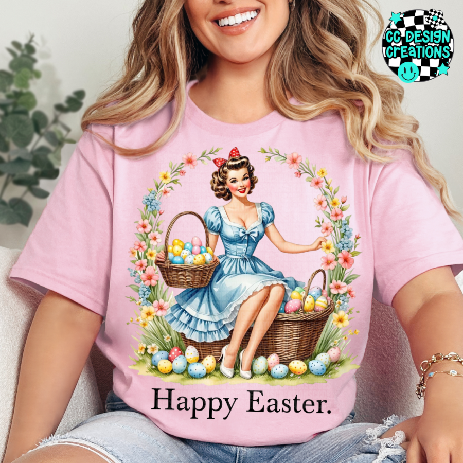 Story Book Happy Easter PNG Digital Download