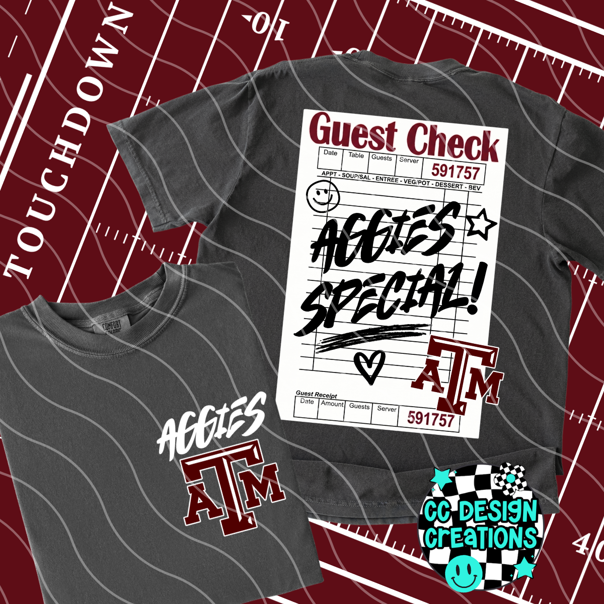TEXAS AG FOOTBALL SPECIAL PNG DIGITAL DOWNLOAD