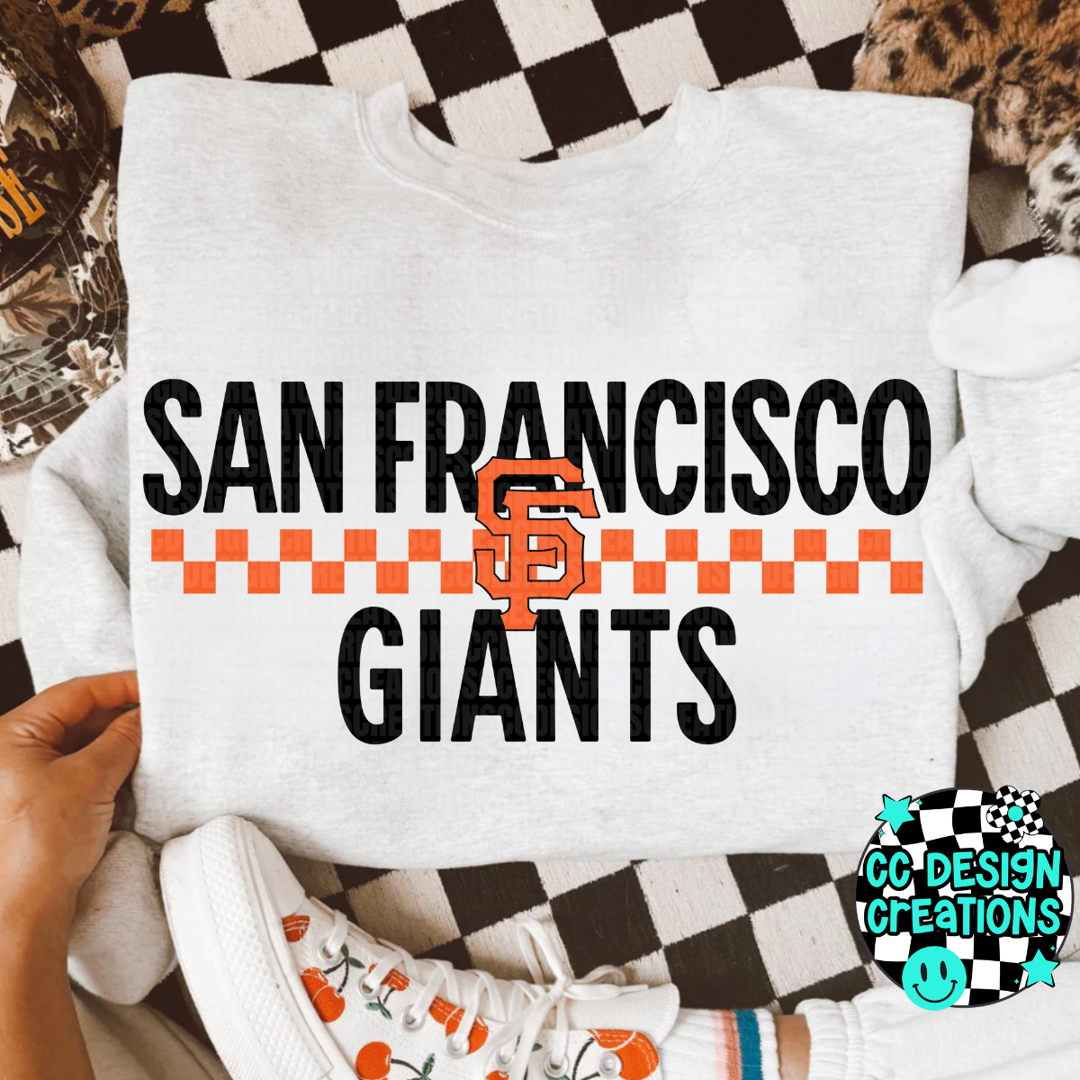 Giants Retro PNG Digital Download