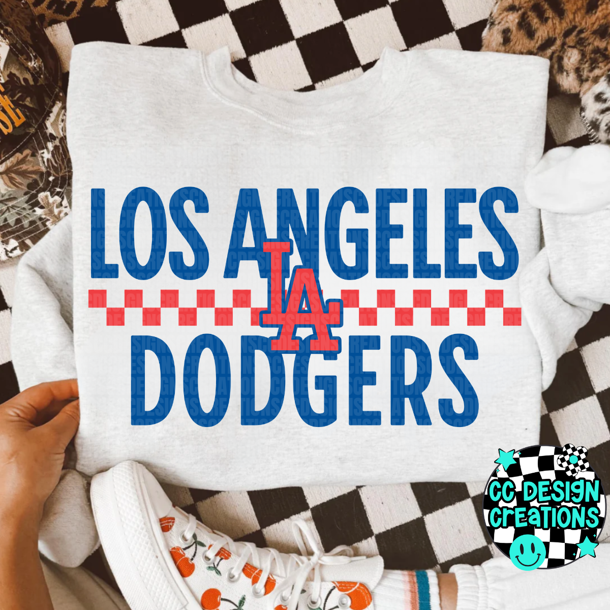Dodgers Retro PNG Digital Download