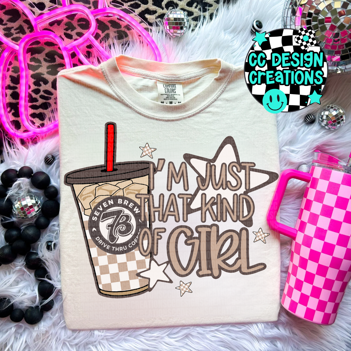 Just That Kind of Girl 7 B PNG Digital Download