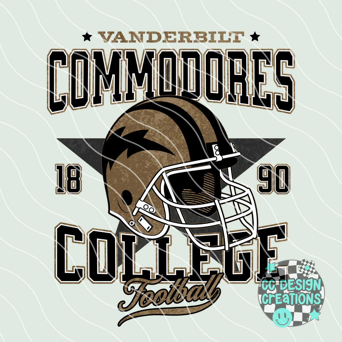 Retro All Star Dores Football PNG Digital Download