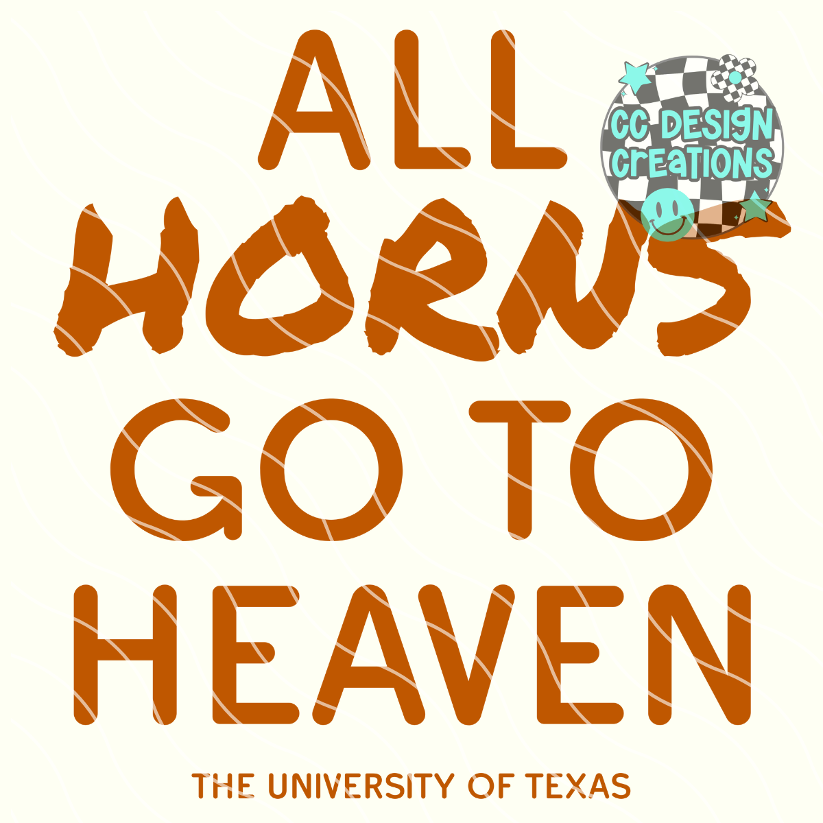 All Horns Go To Heaven PNG Digital Download