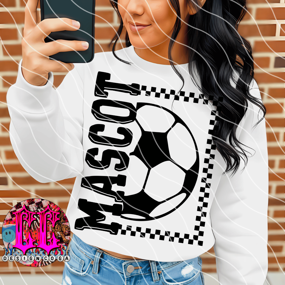 CUSTOM SOCCER CHECKER PNG DIGITAL DOWNLOAD
