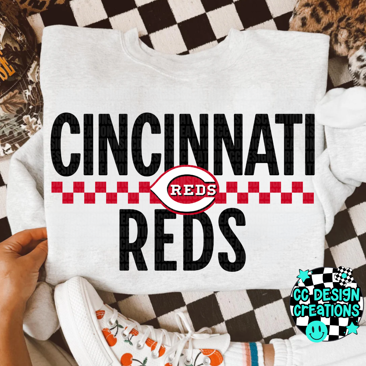 Reds Retro PNG Digital Download