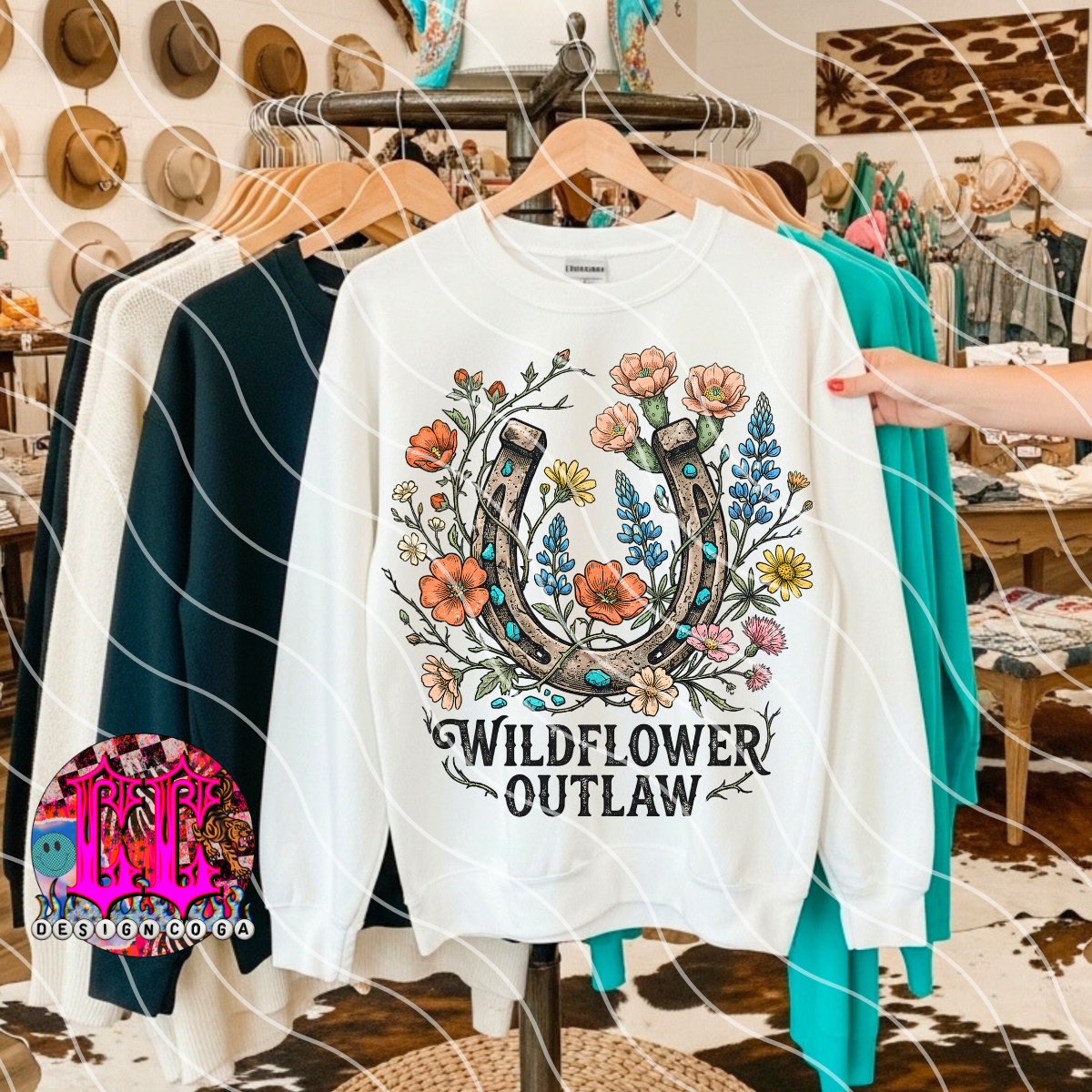 WILDFLOWER OUTLAW PNG DIGITAL DOWNLOAD