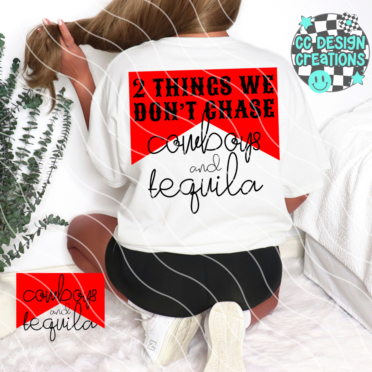Cowboys and Tequila PNG Digital Download