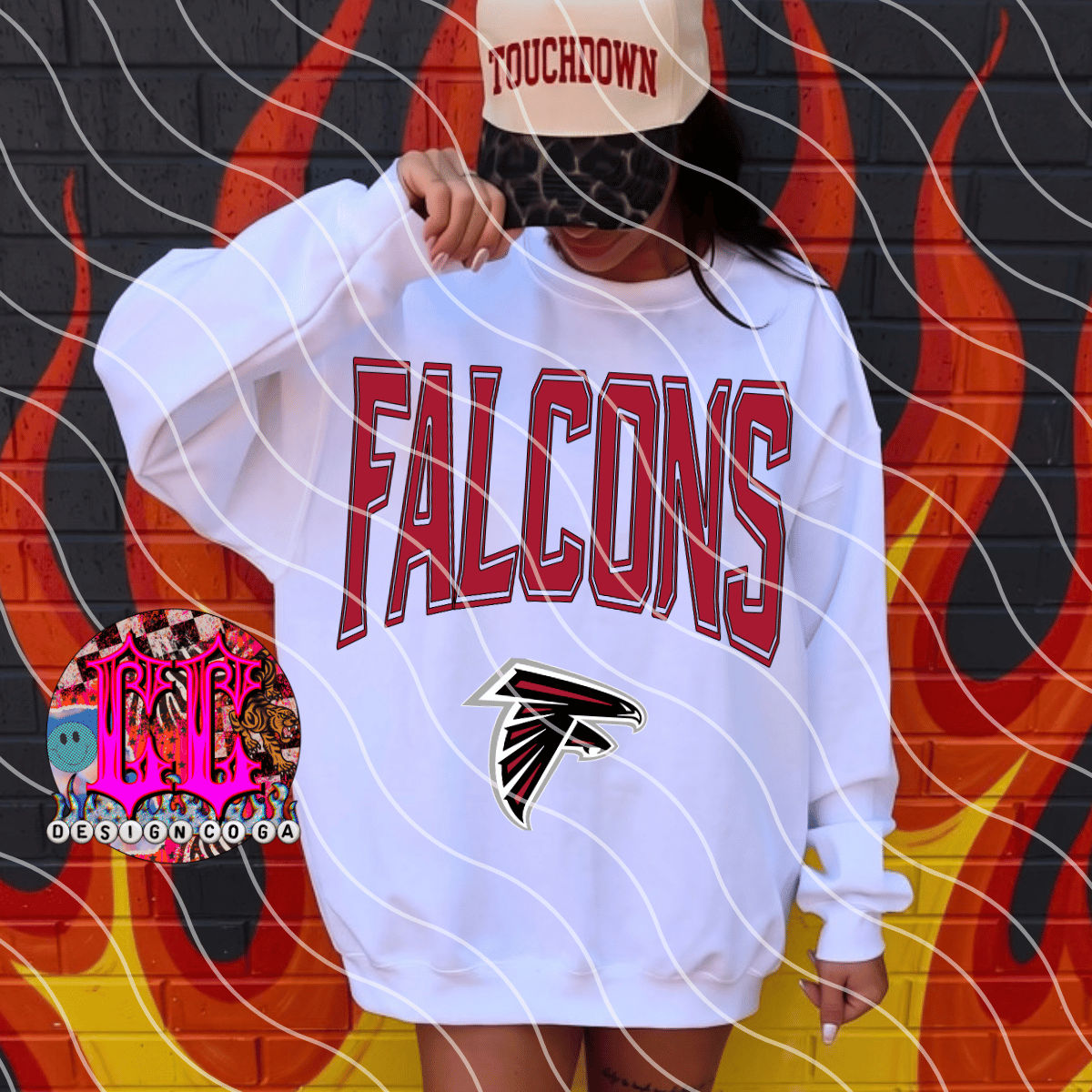 FALC ONS 2 RETRO FOOTBALL PNG DIGITAL DOWNLOAD