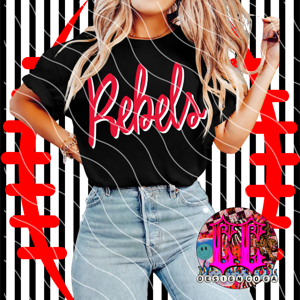 REBELS FOOTBALL TIME PNG DIGITAL DOWNLOAD
