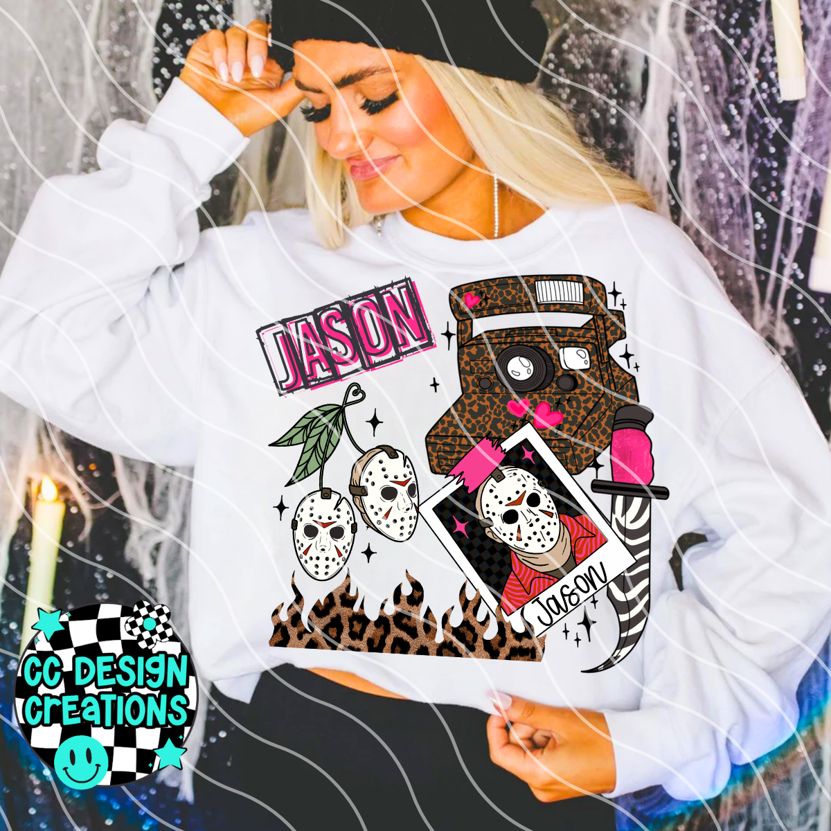 JASON HORROR SELFIE PNG DIGITAL DOWNLOAD