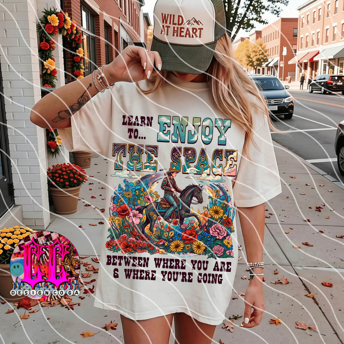 ENJOY THE SPACE PNG DIGITAL DOWNLOAD
