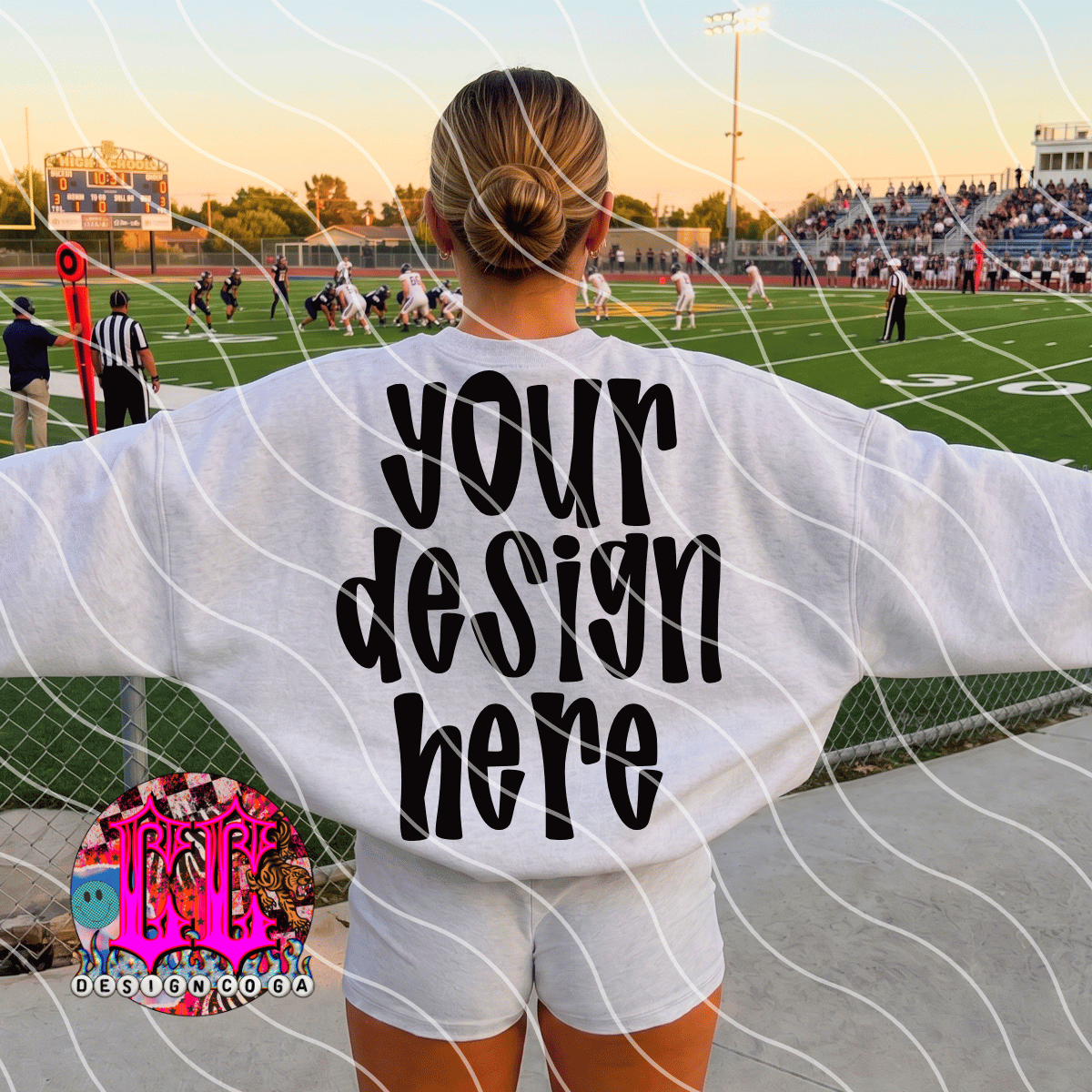 ASH GRAY SWEATSHIRT BACK MOCK