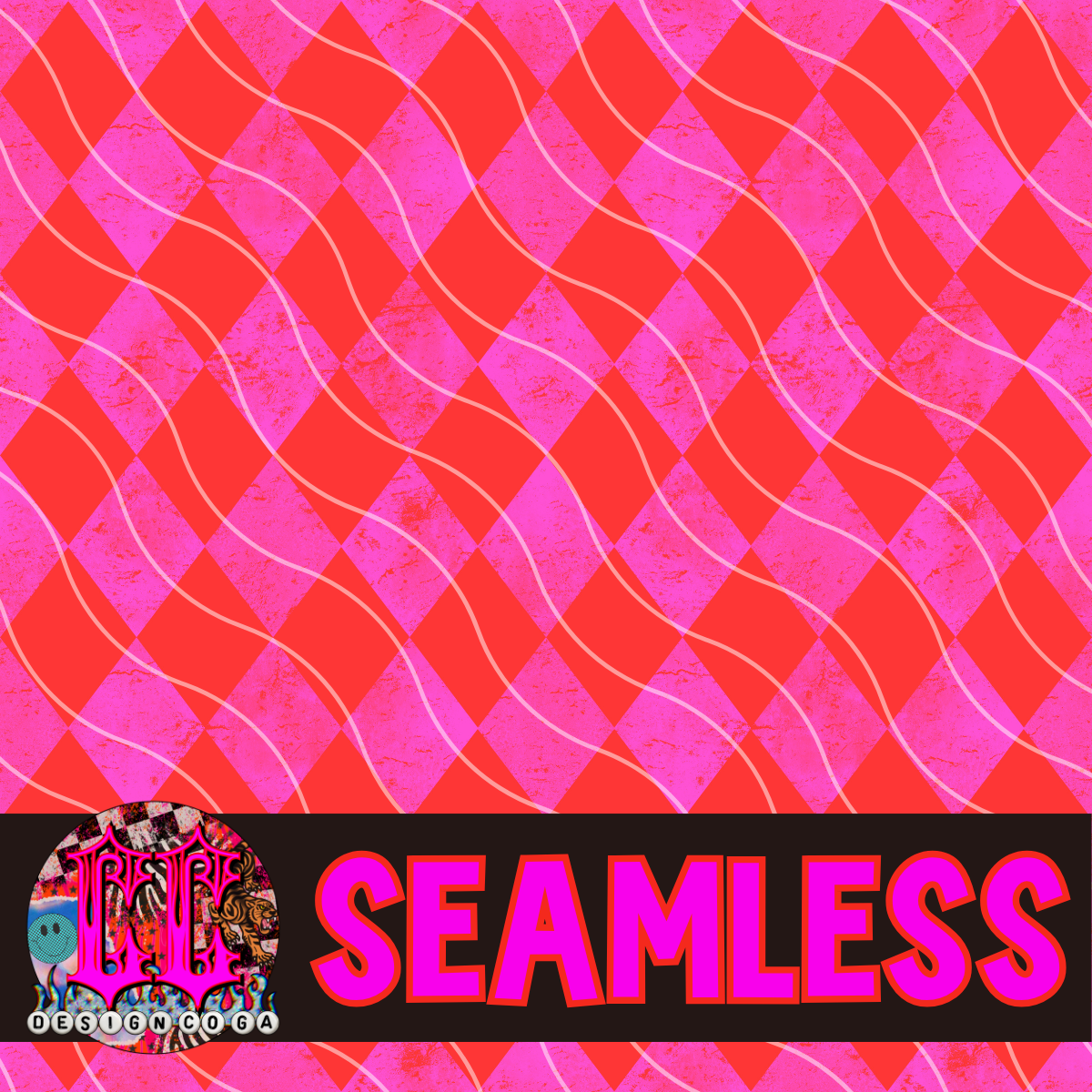 DIAMOND GRUNGE SEAMLESS PNG DIGITAL DOWNLOAD