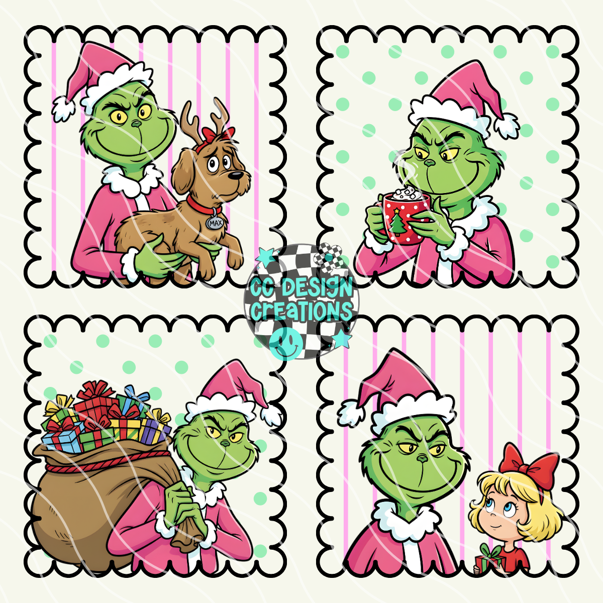 Grinchmas PNG Digital Download