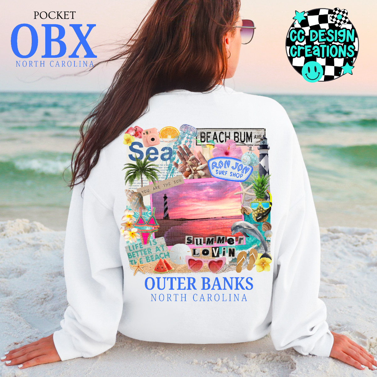Summer Lovin Outer Banks PNG Digital Download