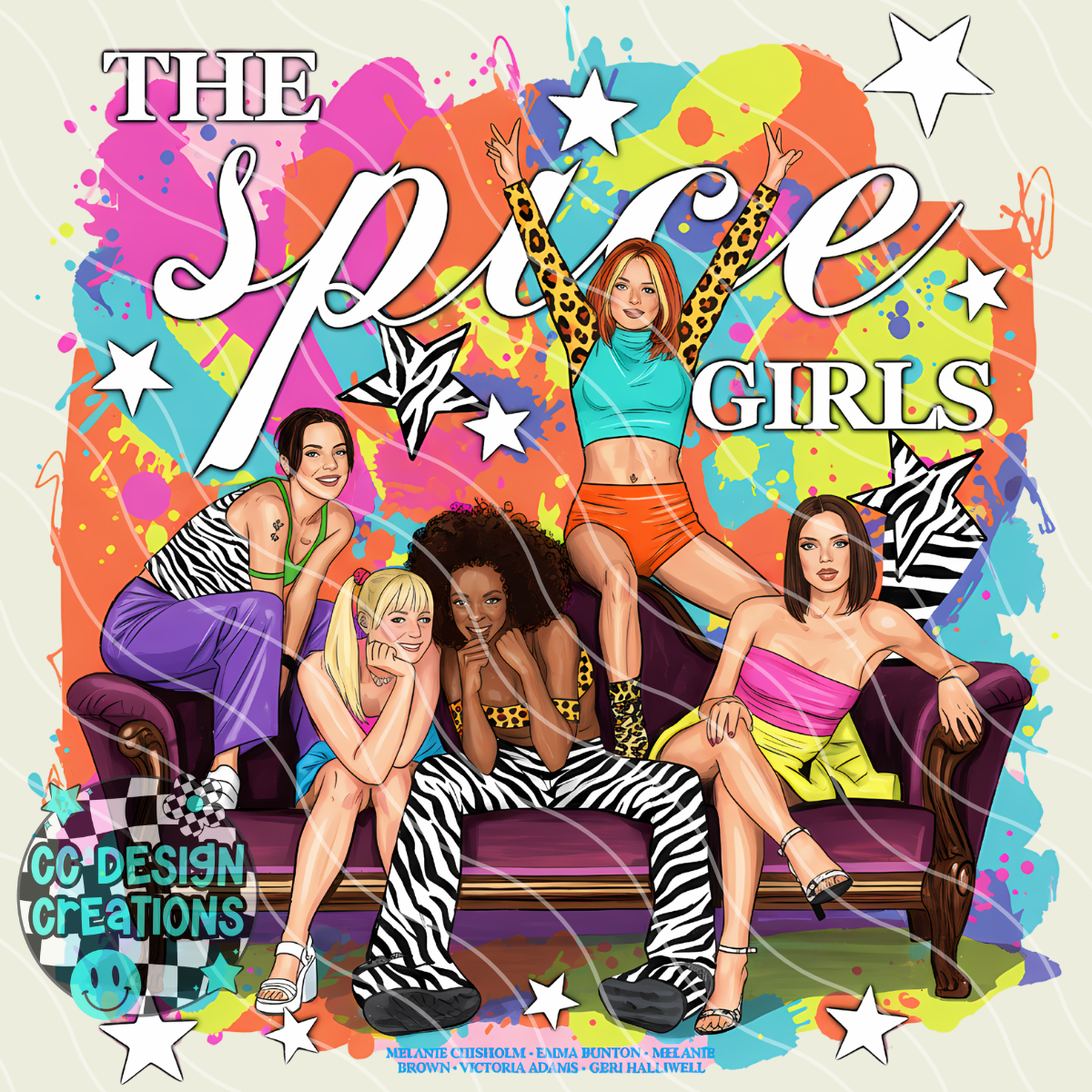 Spice Girls Wild PNG Digital Download