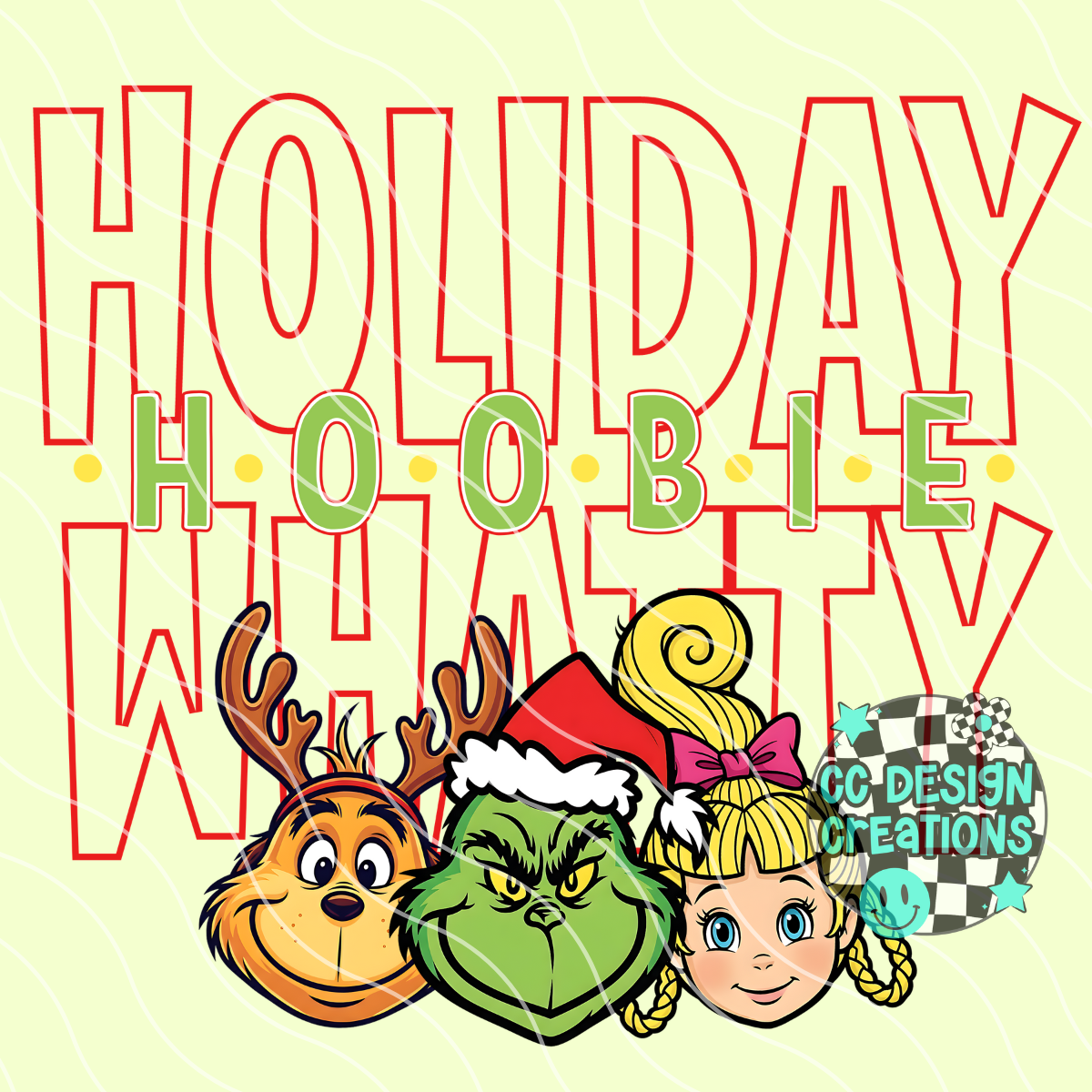Holiday Hoobie Whatty PNG Digital Download
