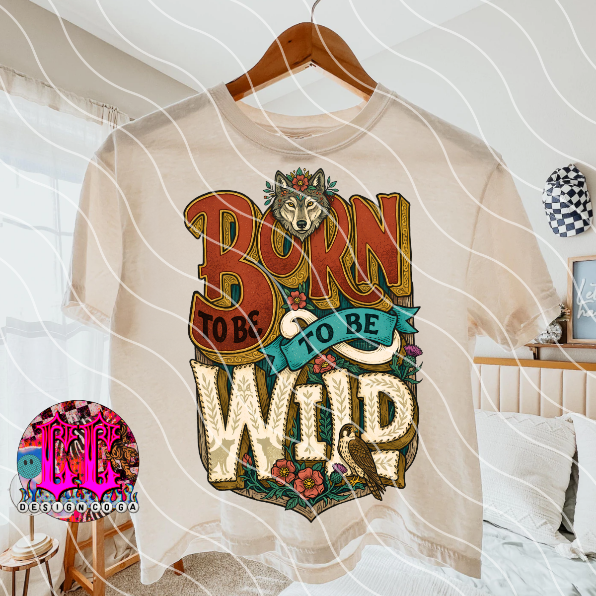 BORN TO BE WILD PNG DIGITAL DOWNLOAD