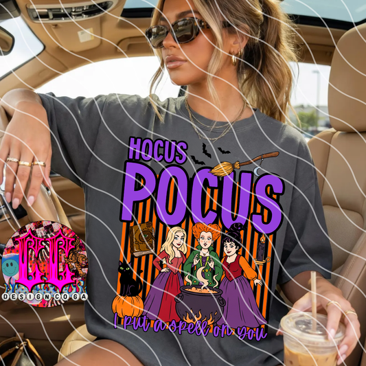 HOCUS POCUS STRIPES PNG DIGITAL DOWNLOAD