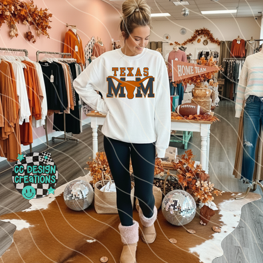 Texas Mom PNG Digital Download