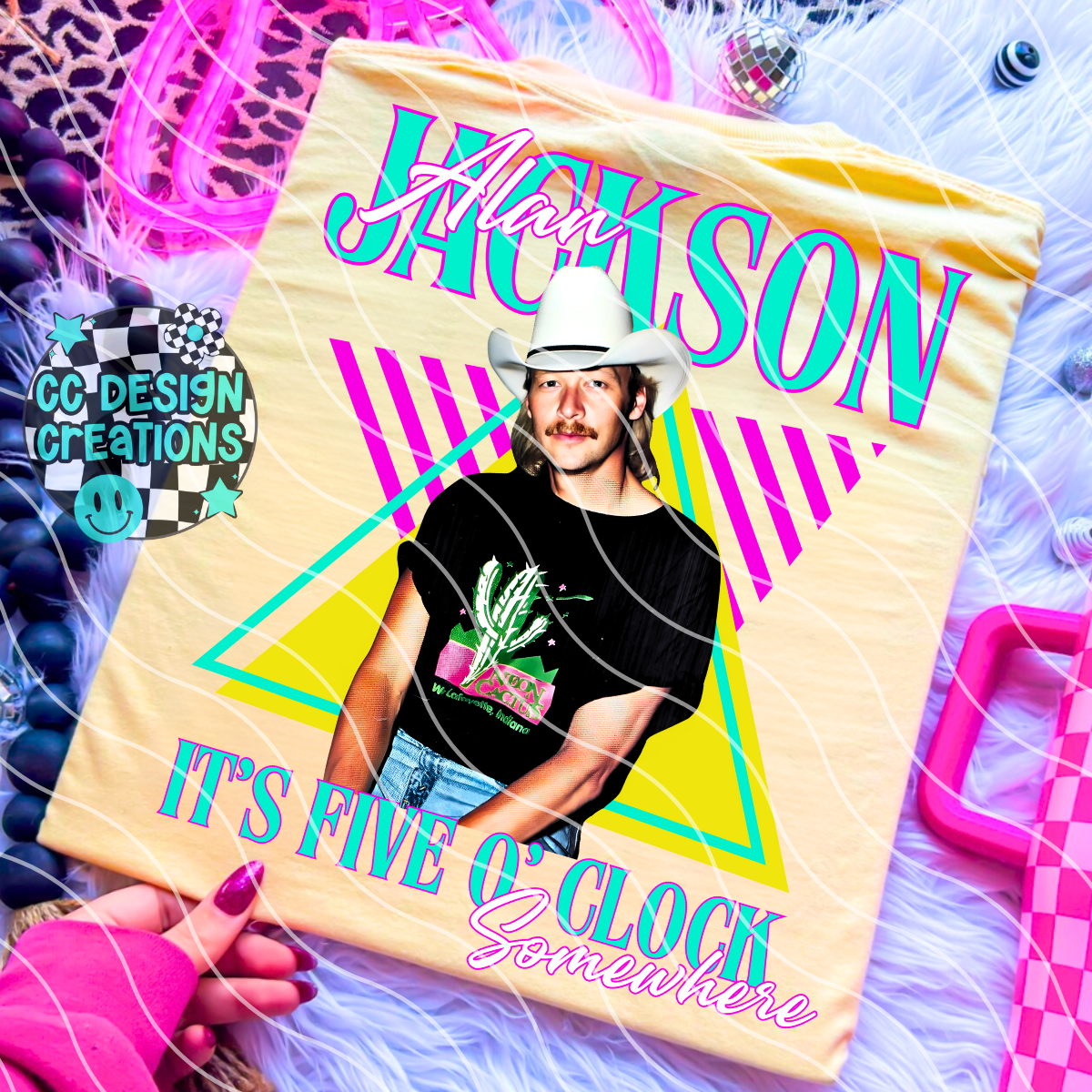 Retro Alan Jack son PNG Digital Download