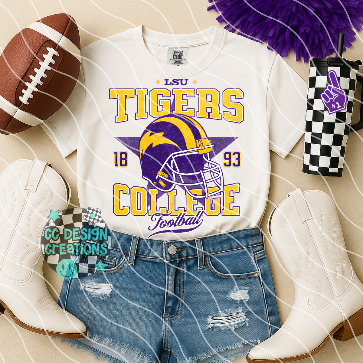 Retro All Star Football Bundle PNG Digital Download (25 Designs)