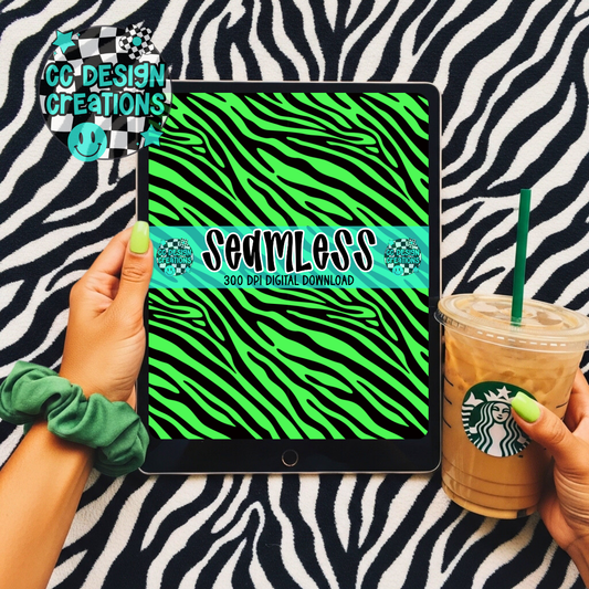 Green Zebra SEAMLESS