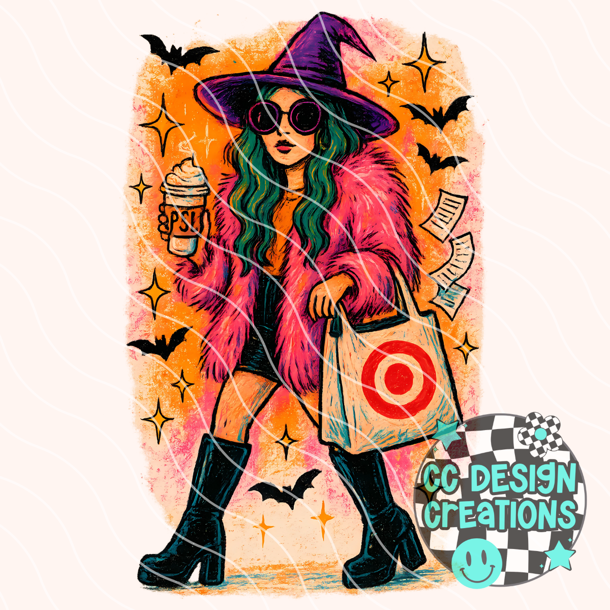 Spooky Girl SZN PNG Digital Download