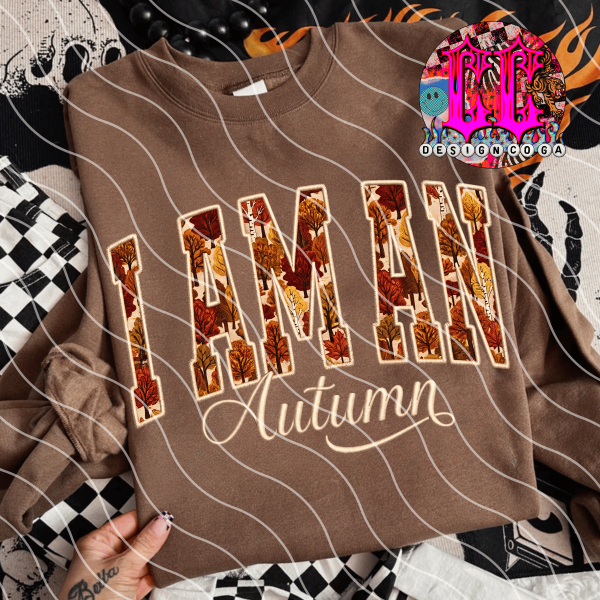 I AM AN AUTUMN PNG DIGITAL DOWNLOAD