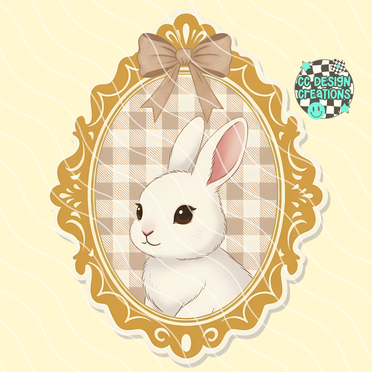 Granny's Bunny PNG Digital Download
