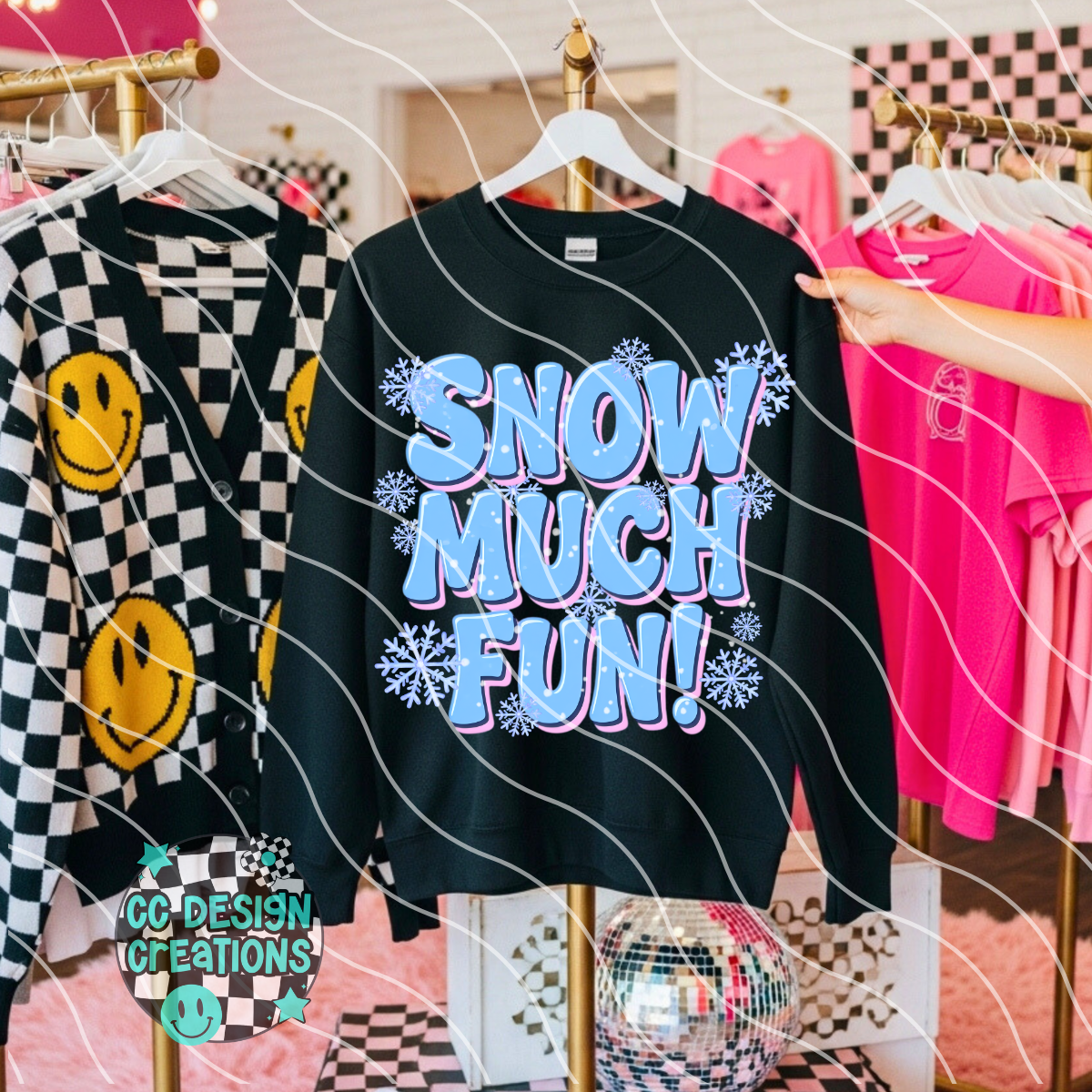 Snow Much Fun PNG Digital Download