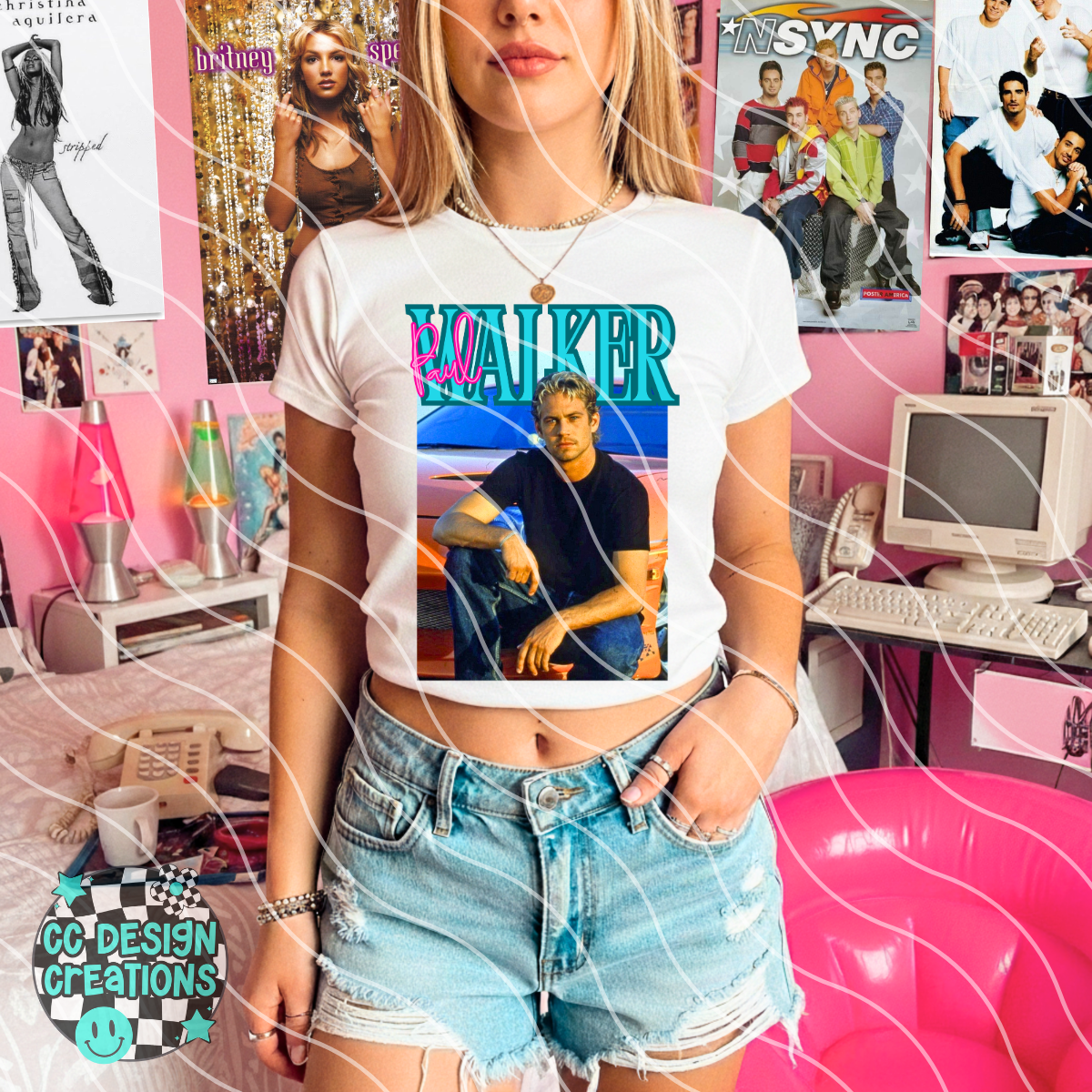 Paul Y2TAKEMEBACK 2000s Heartthrobs PNG Digital Download