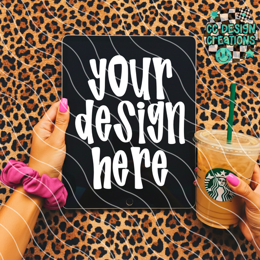 LEOPARD IPAD MOCK