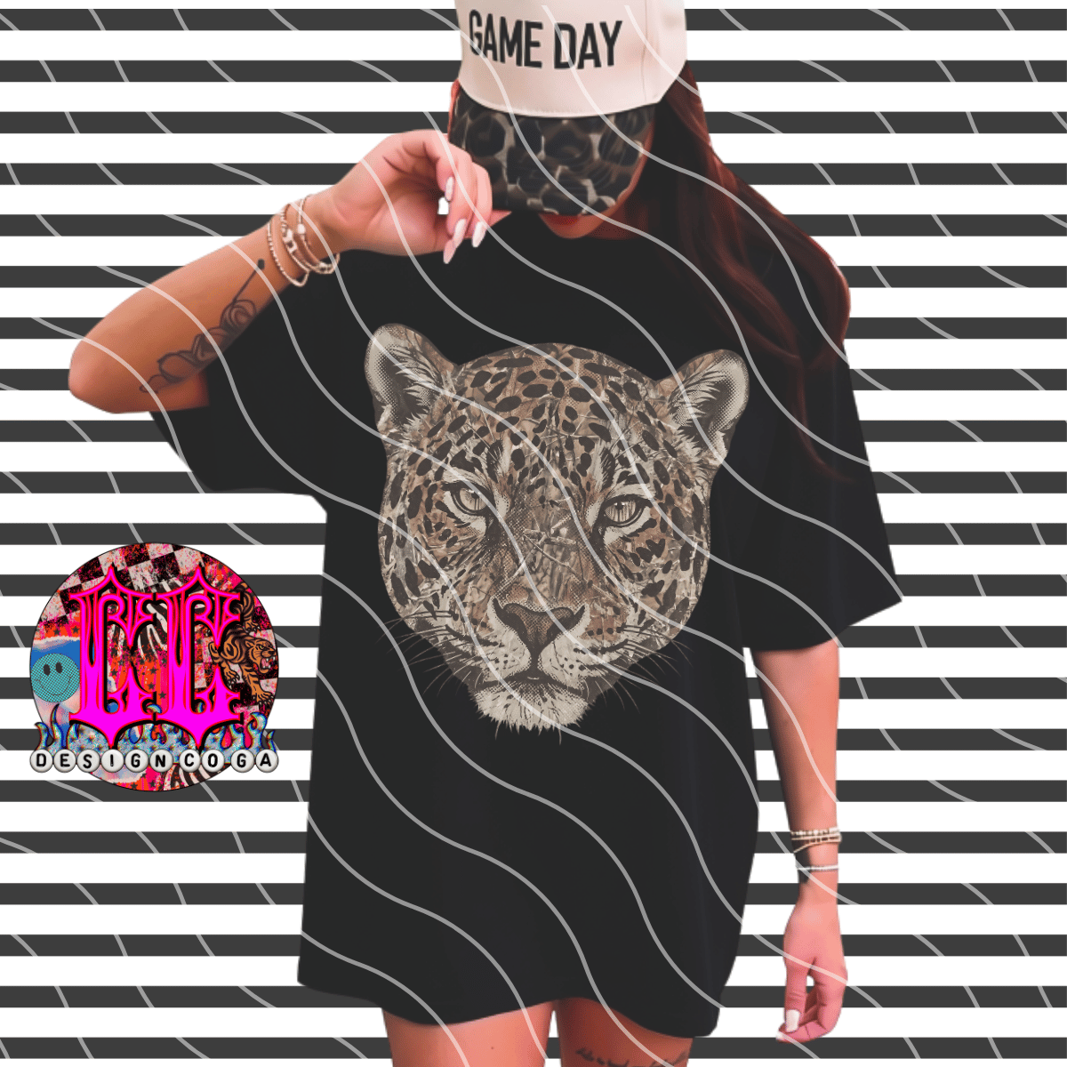 JAGUARS CAMO MASCOT PNG DIGITAL DOWNLOAD