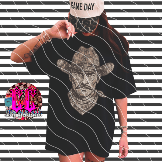 COWBOYS CAMO MASCOT PNG DIGITAL DOWNLOAD