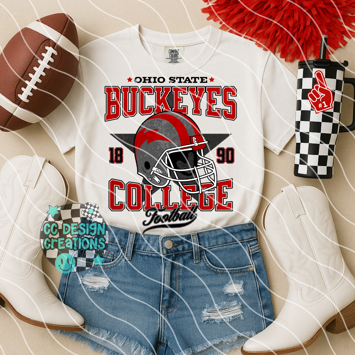 Retro All Star Football Bundle PNG Digital Download (25 Designs)