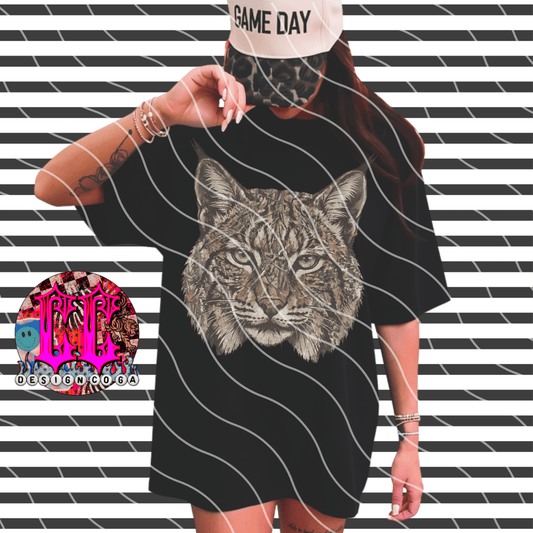 BOBCATS CAMO MASCOT PNG DIGITAL DOWNLOAD