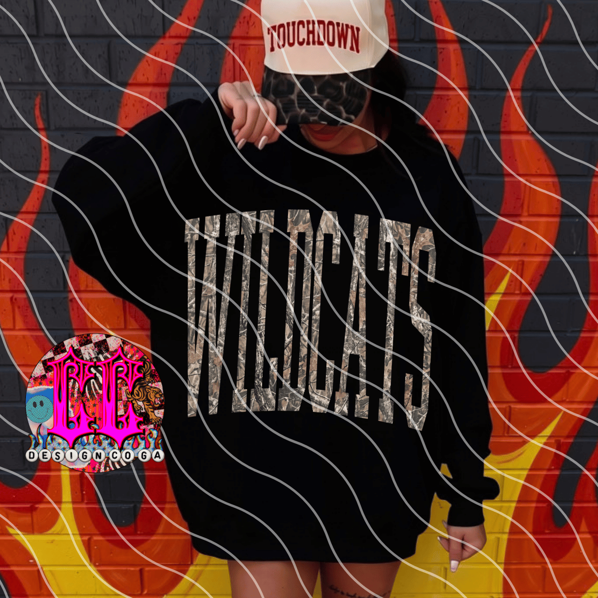 WILDCATS CAMO PNG DIGITAL DOWNLOAD