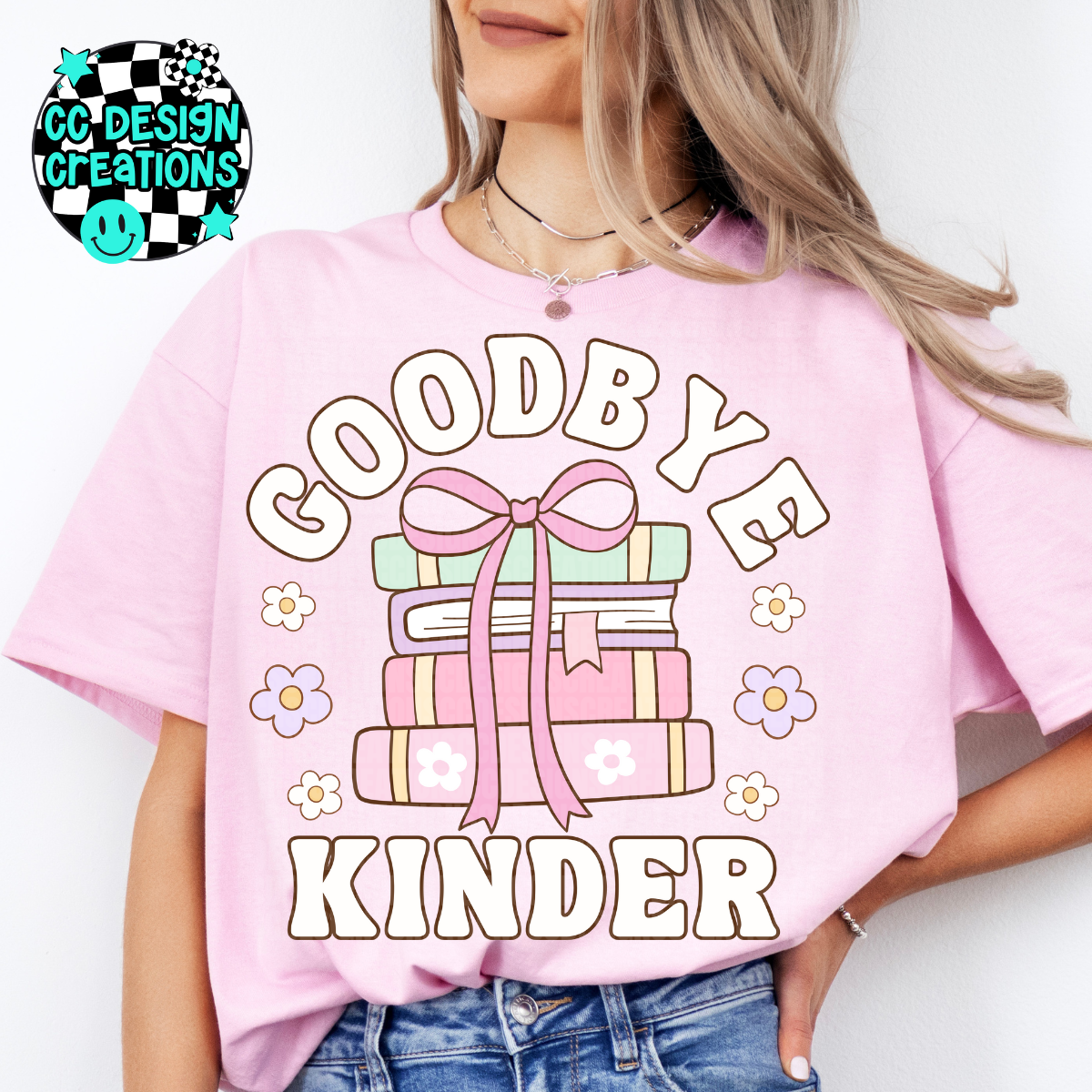 Goodbye Preppy Kinder PNG Digital Download