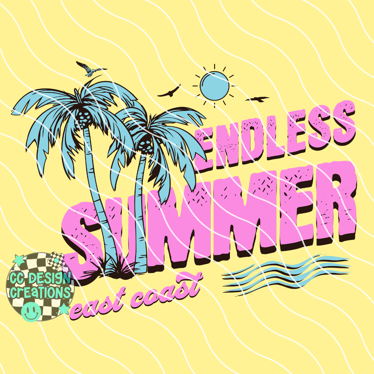 Endless Summer PNG Digital Download
